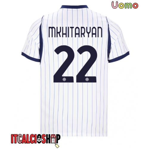 Inter Milan Henrikh Mkhitaryan #22 Seconda Maglia 2026-27 Manica Corta